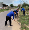 Tích cực tổ chức dọn dẹp vệ sinh môi trường trong Khu tái định cư Nhơn Phước - Khu kinh tế Nhơn Hội