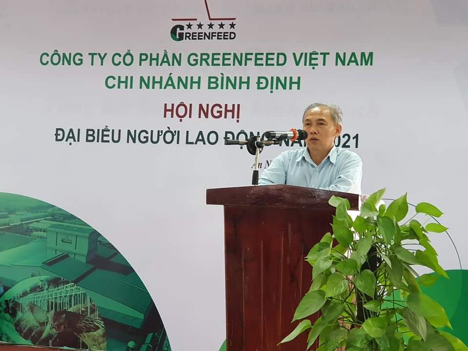 Công ty Cổ phần Greenfeed Việt Nam – Chi nhánh Bình Định  tổ chức Hội nghị Đại biểu người lao động năm 2021