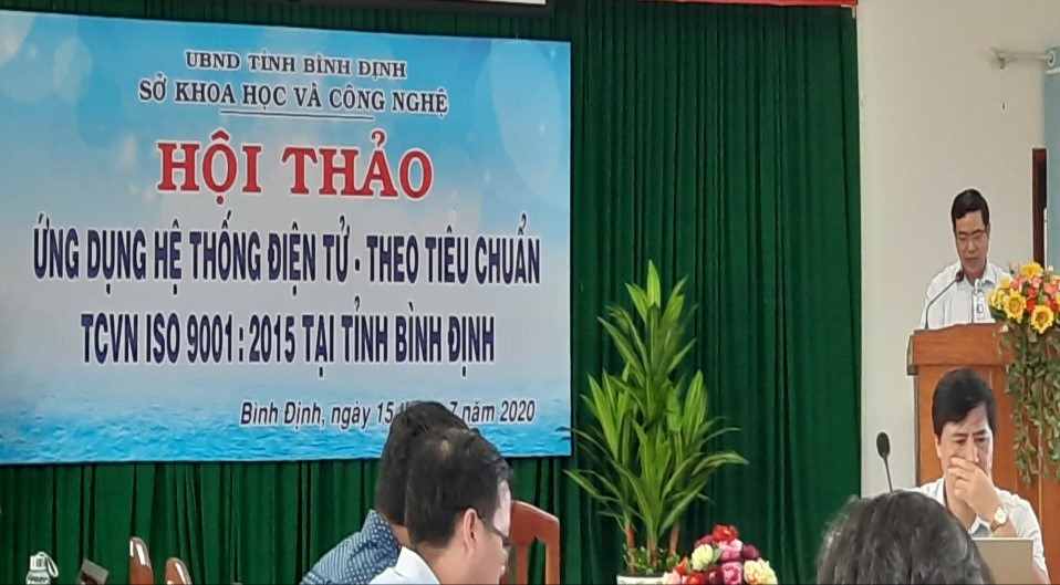 Hội thảo triển khai ISO điện tử  tại các cơ quan hành chính nhà nước tỉnh Bình Định