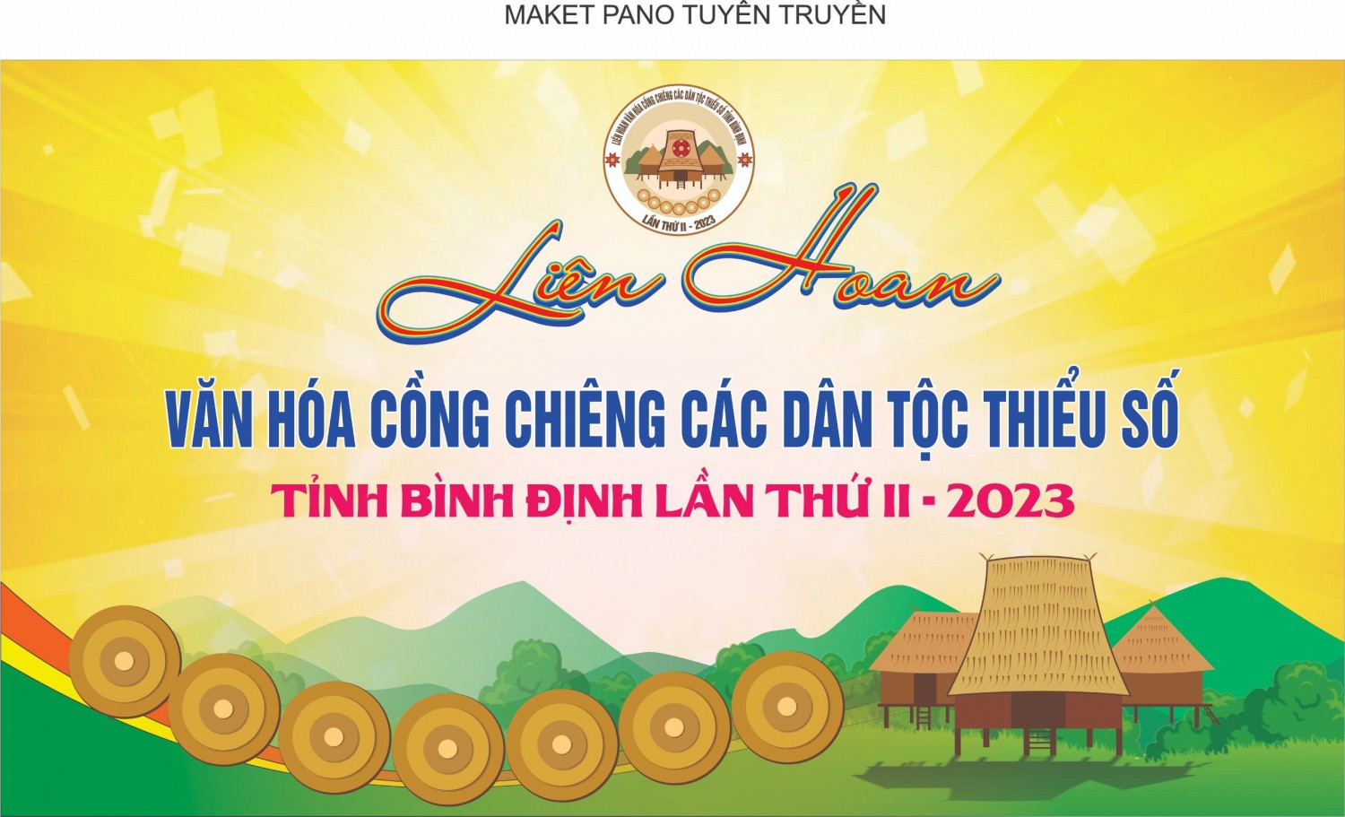 Liên hoan văn hóa cồng chiêng các dân tộc thiểu số tỉnh Bình Định lần thứ II – 2023