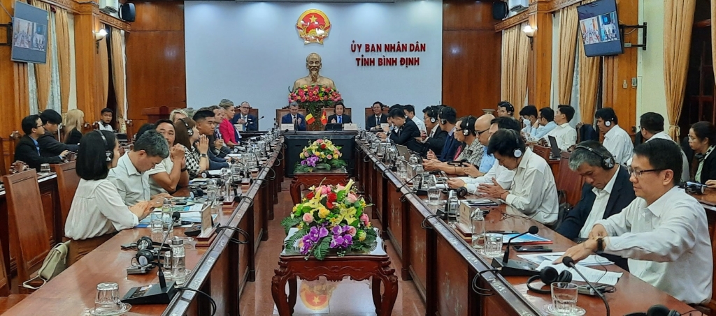 Vietnam – Belgium Hybrid Investment Promotion Seminar in Binh Dinh Province, Vietnam POTENTIALS AND OPPORTUNITIES IN BINH DINH PROVINCE